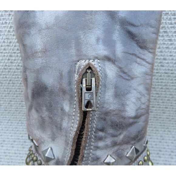 Old Gringo Belinda Womens Size 7 B Brown Studded 18.5" Tall Western Boots - Picture 12 of 16